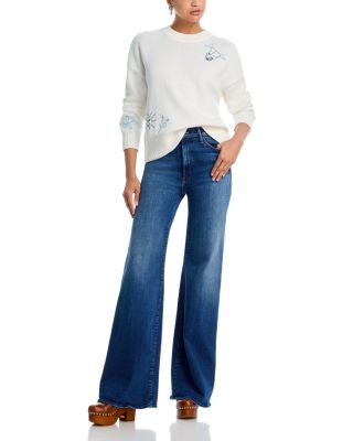 Embroidered Crewneck Sweater - Exclusive