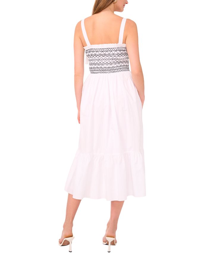 Tie Shoulder Midi Dress