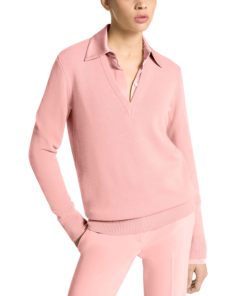 Michael Kors Collection Cashmere V Neck Sweater