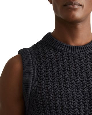 Sleeveless Crochet Vest