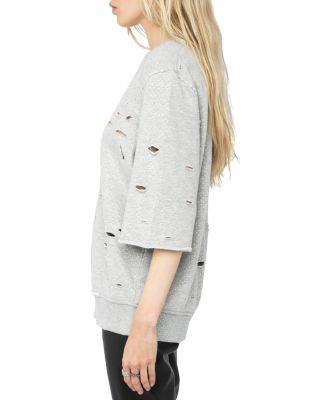 Edmond Distressed Sweatshirt