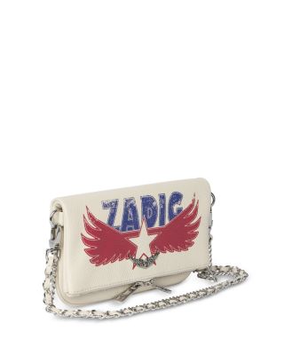 Rock Nano Grained Leather America Flash Bag