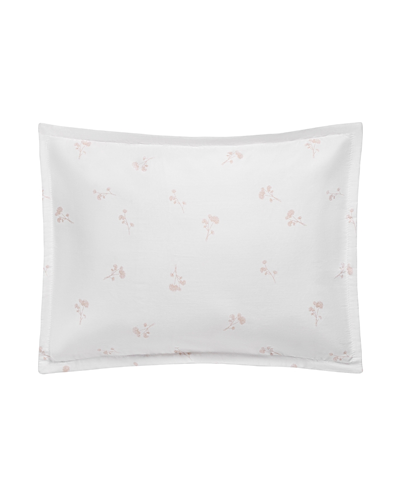 Domani Home Flora Crib-boudoir Sham In White