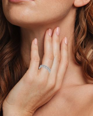 Pav&eacute; Chain Link Ring