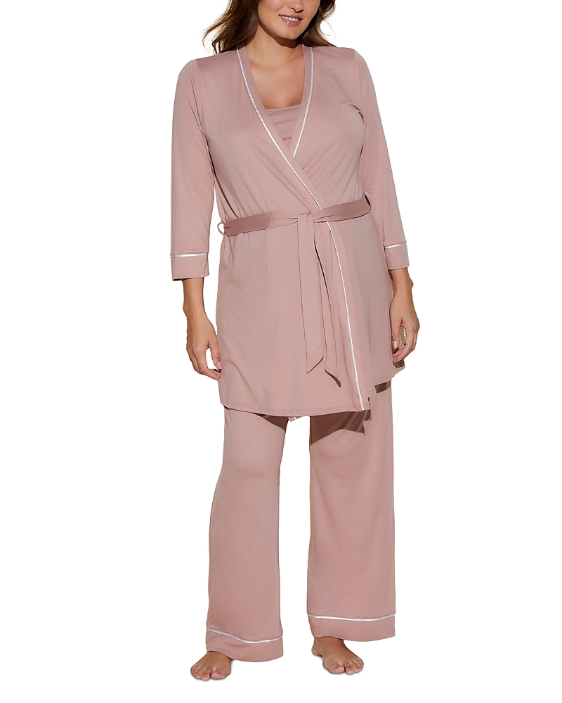 Shop Cosabella Bella Maternity 3-piece Pajama Set