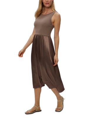 Bridgette Mixed Media Tank Dress