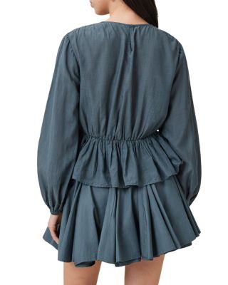 Melani Smocked Peplum Top