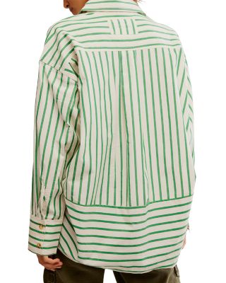 Striped Varsity Vibes Shirt