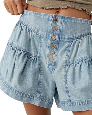 Fleur Denim Shorts