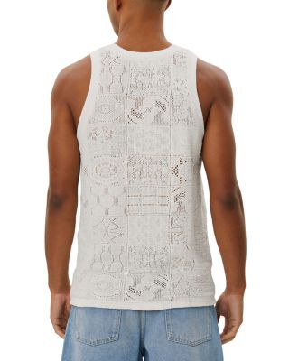 Huxi Open Knit Tank Top