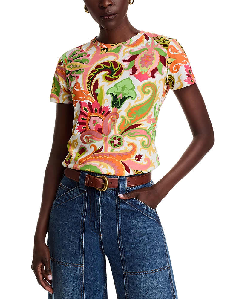 Shop Etro Cut & Sew Tee