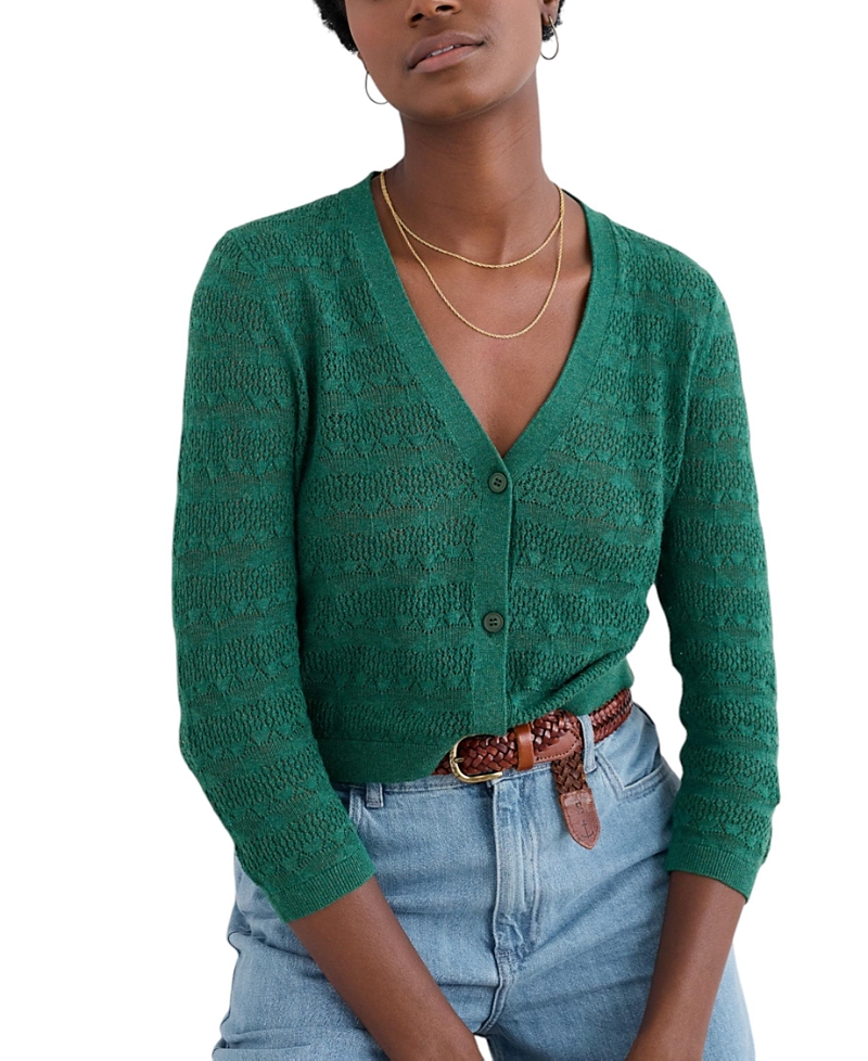 Seasalt Cornwall Women's Sweet Day Cardigan In Green