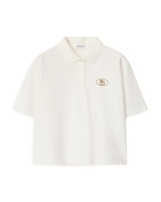Philippa Cropped Polo Shirt