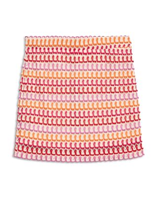Tina Crochet High Waist Skirt