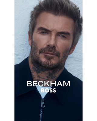 x David Beckham Comano Jacket in Open Beige