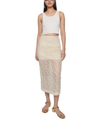 Jaci Midi Lace Skirt