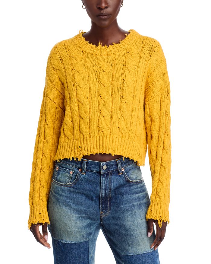 Boxy Cable Sweater