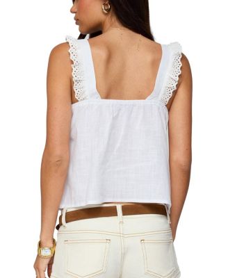 Viviana Linen Look Top