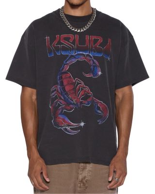 Venom Ekcess Faded Oversized Graphic Tee