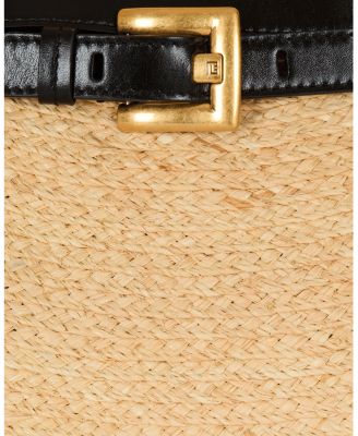 Shuffle Medium Bag in Raffia