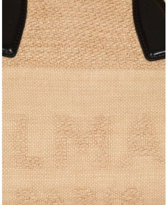 トートバッグ BALMAIN Track Shopper Bag - Balmain - Raffia - Neutral Balmain Track Raffia Tote Bag | Bloomingdale's