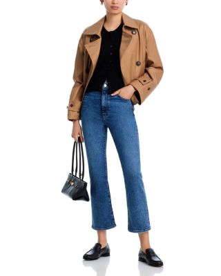 100% Cashmere Short Puff Sleeve Cardigan - Exclusive