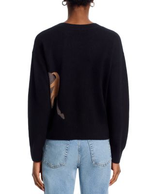 100% Cashmere Horse Intarsia Sweater - Exclusive