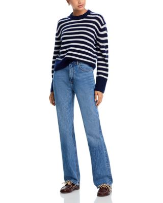 AQUA 100% Cashmere Crewneck Sweater - Exclusive