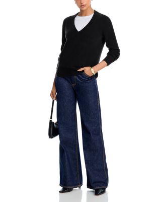 100% Cashmere V Neck Sweater - Exclusive