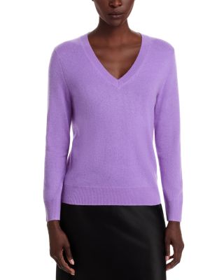 100% Cashmere V Neck Sweater - Exclusive