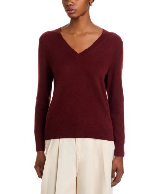 C by Bloomingdale's Cashmere Cashmere V Neck Sweater - Exclusive