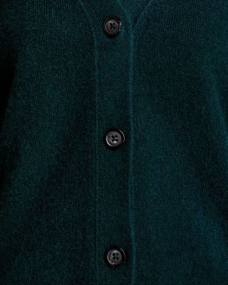 100% Cashmere V Neck Cardigan Sweater - Exclusive