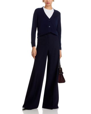 100% Cashmere V Neck Cardigan Sweater - Exclusive