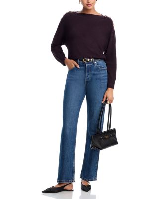 Cashmere Boat Neck Sweater - Exclusive