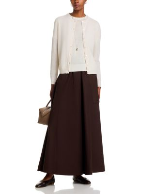 Cashmere Crewneck Cardigan Sweater - Exclusive