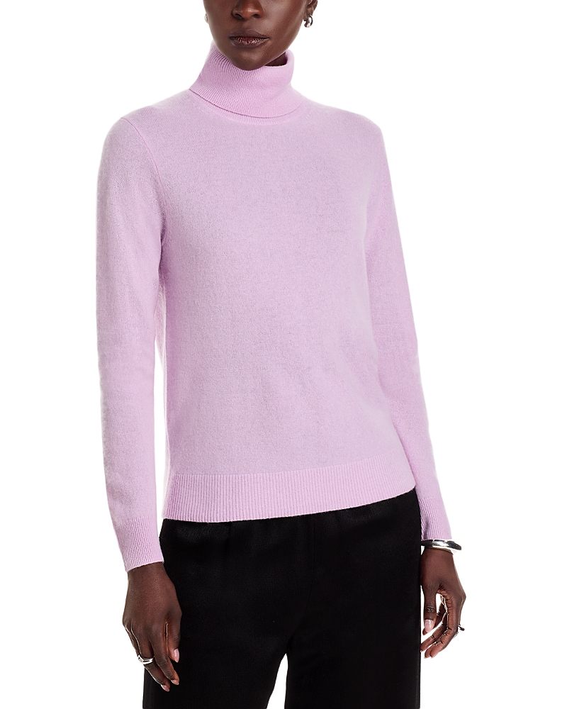 C By Bloomingdale's Cashmere Turtleneck Sweater - Exclusive In Purple