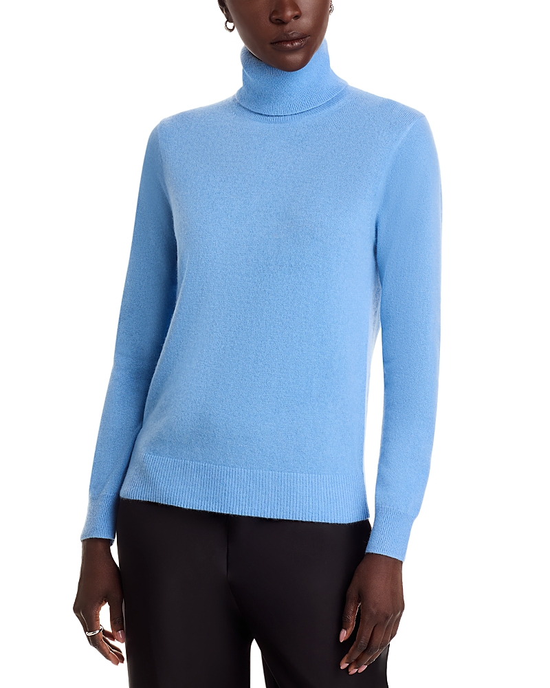 C By Bloomingdale's Cashmere Turtleneck Sweater - Exclusive In Blue