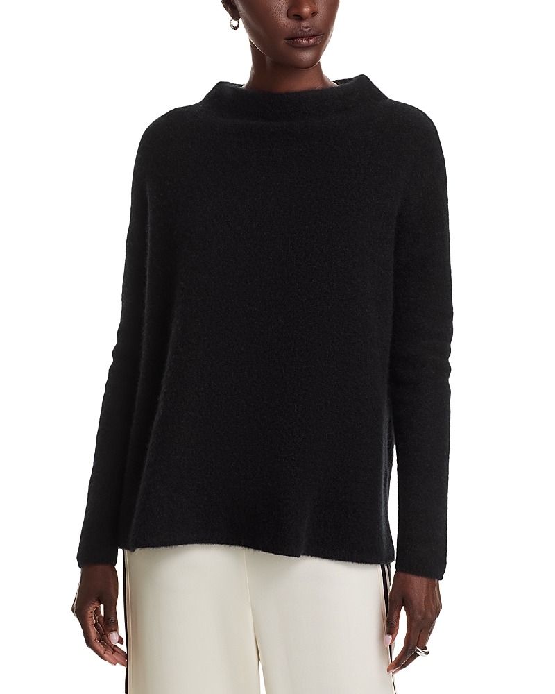 C by Bloomingdale's Cashmere Mock Neck Brushed Cashmere Sweater - Exclusive