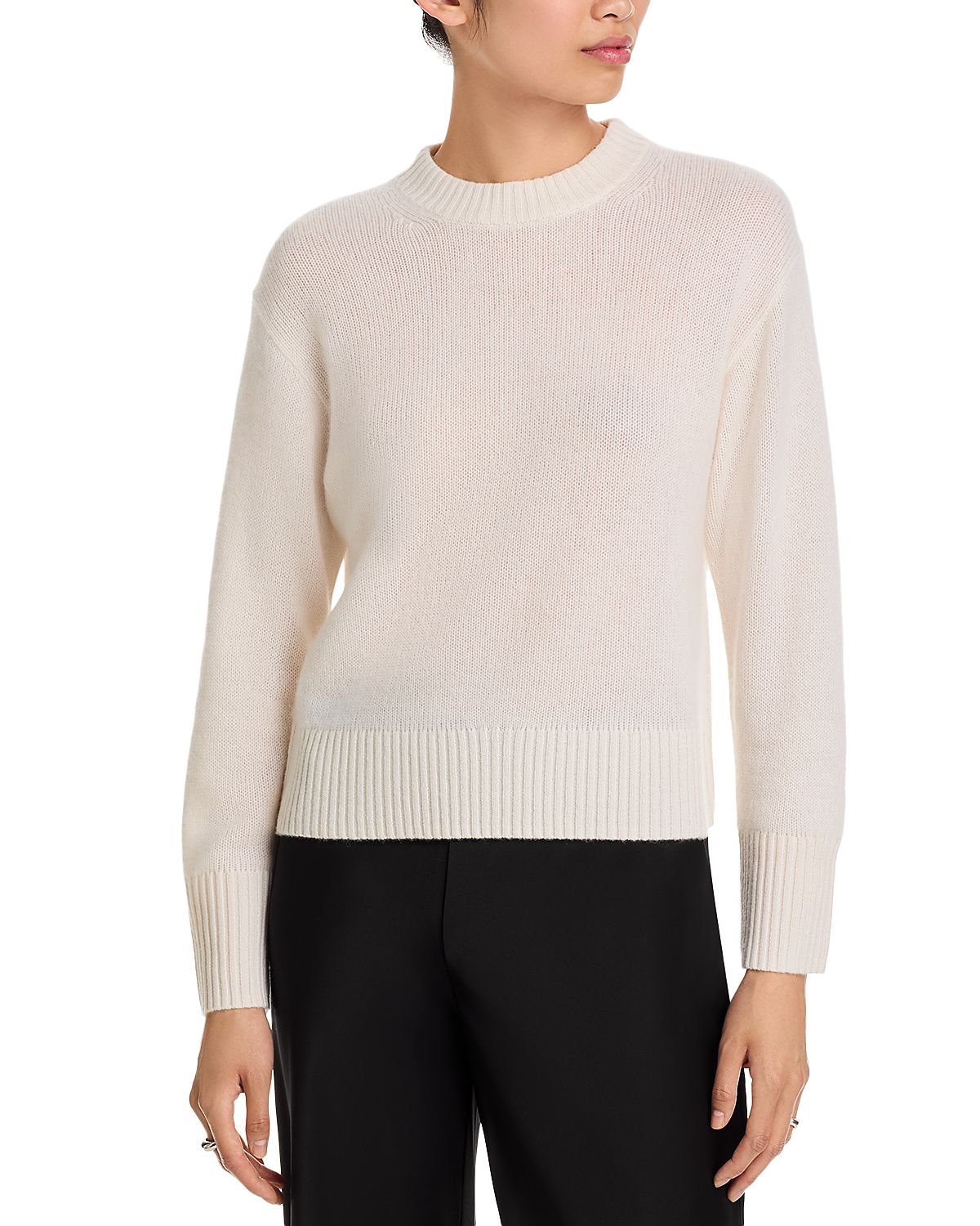 C by Bloomingdale's Cashmere 100% Cashmere Boxy Crewneck Sweater - Exclusive
