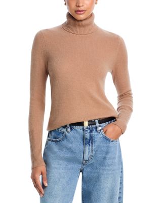 AQUA - 100% Cashmere Turtleneck Sweater - Exclusive