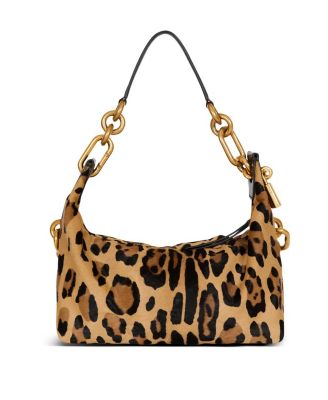 Sync Medium Leopard Print Leather Bag