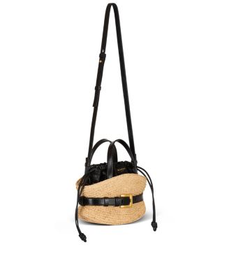 Shuffle Bag in Raffia