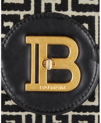 B-Buzz Pouch 23 in Monogrammed Jacquard Canvas and Leather
