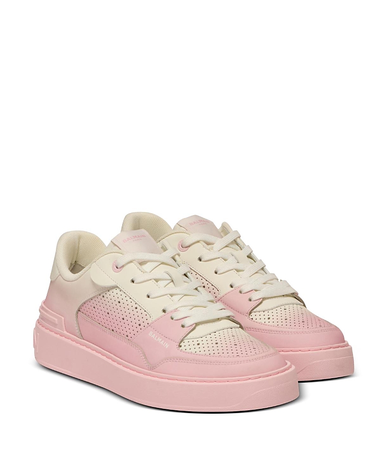 Balmain B-court Flip Trainers In Pink