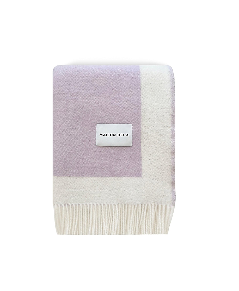 Maison Deux Color Block No. 1 Blanket, 51 L X 78 W