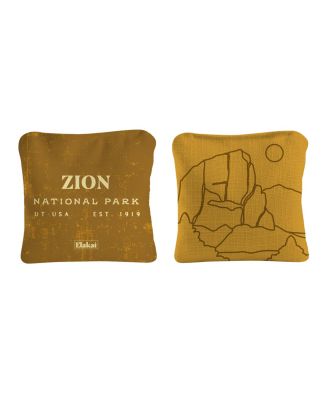 4x4 Zion National Park Durasuede + Turbo Polyglide Pilot Versacraft Cornhole Bags