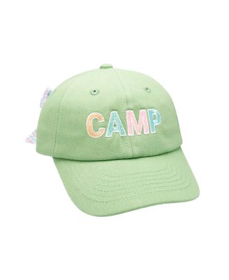 Bits & Bows - Girls' CAMP Bow Baseball Hat - Little Kid