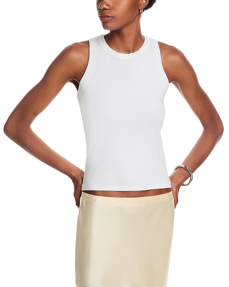 Leset Nando High Neck Cotton Tank Top