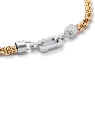 Statement Rope Chain Collar Necklace, 21"