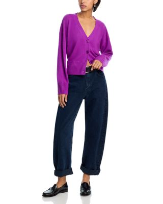 100% Cashmere V Neck Cardigan - Exclusive